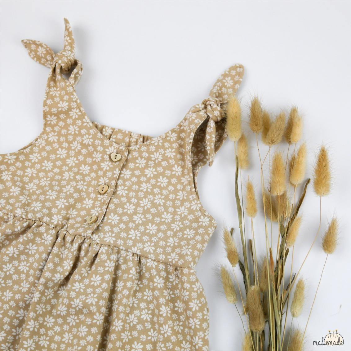 Kleid / Romper #Lou 56-140 inkl. A4/ A0/ Beamerdatei