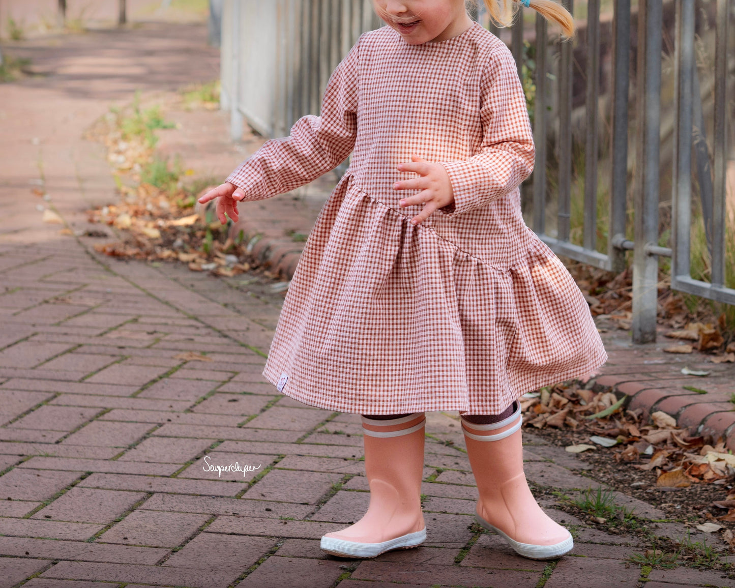 Kleid/ Bluse #Musselinchen Gr. 74-146 inkl. A4/ A0/ Beamerdatei