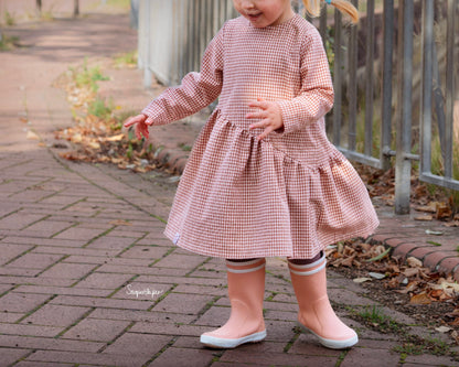 Kleid/ Bluse #Musselinchen Gr. 74-146 inkl. A4/ A0/ Beamerdatei